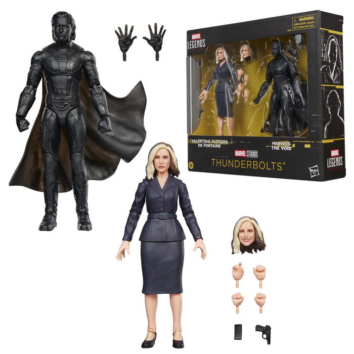 Hasbro Marvel Legends Series Thunderbolts: Valentina Allegra de Fontaine & Marvel's The Void (Pack de 2) Hasbro Marvel Legends Series Thunderbolts: Valentina Allegra de Fontaine & Marvel's The Void (Pack de 2)