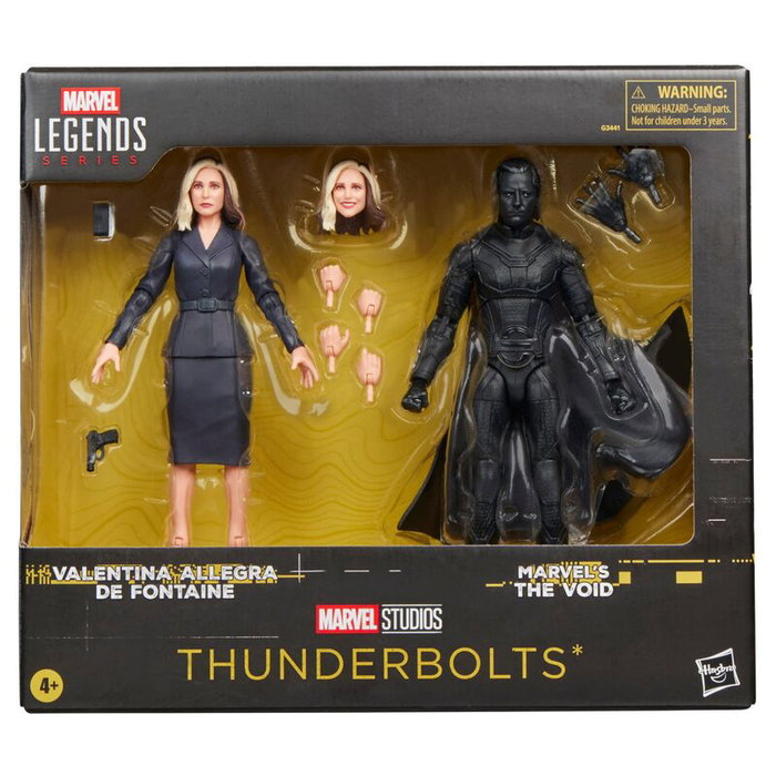 Hasbro Set de 2 Figuras Marvel Legends Valentina Allegra de Fontaine y Marvel's The Void 15cm
