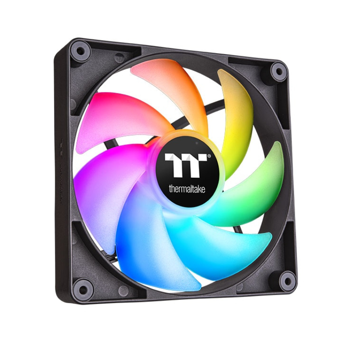 Thermaltake CT140 ARGB Sync Ventilador de PC 140mm - Pack de 2, Negro