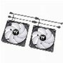 Thermaltake CT140 ARGB Sync Ventilador de PC 140mm - Pack de 2, Negro