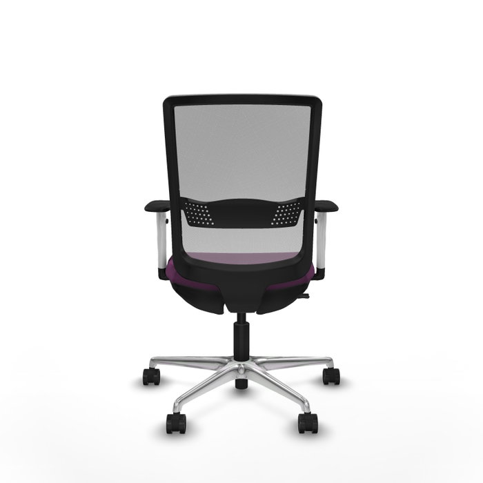 PIQUERAS Y CRESPO Silla de oficina Haches con mecanismo Sincro/Traslack, Morado y Gris PIQUERAS Y CRESPO Silla de oficina Haches con mecanismo Sincro/Traslack, Morado y Gris