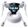 Extralink Patchcord LAN Cat.6A U/FTP 1m Blanco