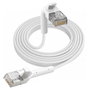 Extralink Patchcord LAN Cat.6A U/FTP 1m Blanco