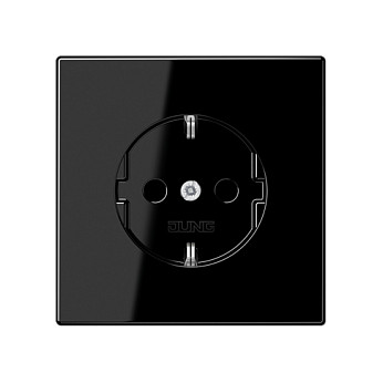 Jung LS1520SW Schuko 16A 250V negro Jung LS1520SW Schuko 16A 250V negro