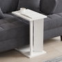 Hanah Home Mesa Auxiliar White 25x48.6x50 cm Tablero Partículas Melamina Blanco