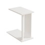 Hanah Home Mesa Auxiliar White 25x48.6x50 cm Tablero Partículas Melamina Blanco