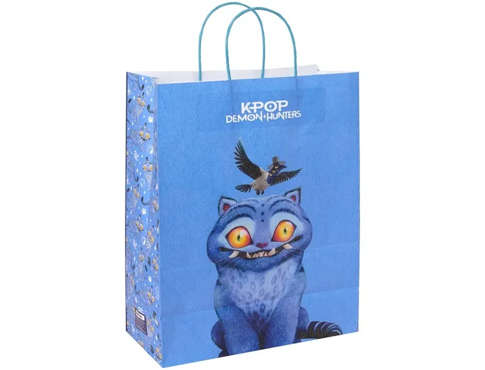 Safta Bolsa de papel tamaño L K-pop demon hunters sound 400x320x140 mm