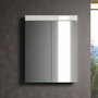 Trendteam Mueble de baño AMANDA con 2 puertas y espejo - Blanco