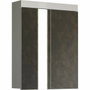 Trendteam Mueble de baño AMANDA con 2 puertas y espejo - Blanco