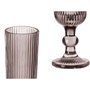 Copa de champán Vivalto Gris Rosa Vidrio 160 ml Rayas (6 Unidades)
