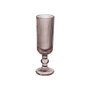Copa de champán Vivalto Gris Rosa Vidrio 160 ml Rayas (6 Unidades)