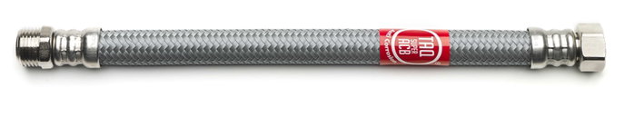 FLEXOS Manguera de ducha TAQ SUPER TERMO M-H 1/2-1/2 de 40 cm polimérica FLEXOS Manguera de ducha TAQ SUPER TERMO M-H 1/2-1/2 de 40 cm polimérica