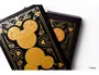 Fournier Baraja de Cartas Bicycle Disney Black and Gold Mickey, Lujo y Estilo con Estampado Dorado