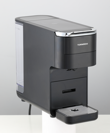 Tornado TCM7042-GS Máquina de Café en Cápsulas 5 en 1, Negro