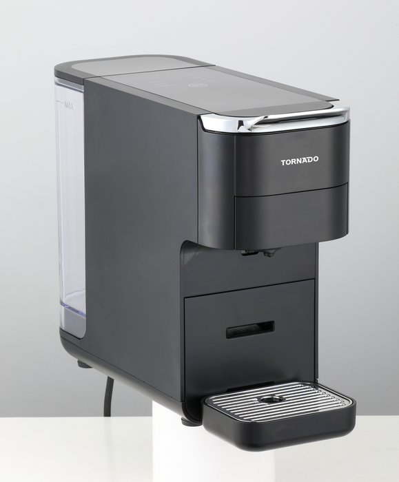 Tornado TCM7042-GS Máquina de Café en Cápsulas 5 en 1, Negro Tornado TCM7042-GS Máquina de Café en Cápsulas 5 en 1, Negro