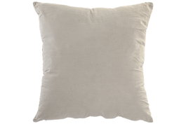 DKD Home Decor Cojín de Lino 60x60 Beige Lavado a la Piedra