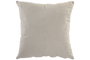 DKD Home Decor Cojín de Lino 60x60 Beige Lavado a la Piedra