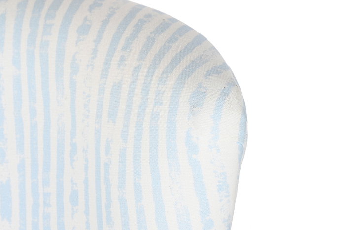 DKD Home Decor Sillon Mediterraneo Azul Blanco 67 x 85 x 73 cm