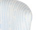 DKD Home Decor Sillon Mediterraneo Azul Blanco 67 x 85 x 73 cm