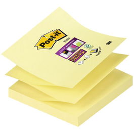 Post-It PACK 12 BLOCS 90 HOJAS 76x76mm SUPER STICKY CANARY YELLOW R330-12SS-CY 7100290161