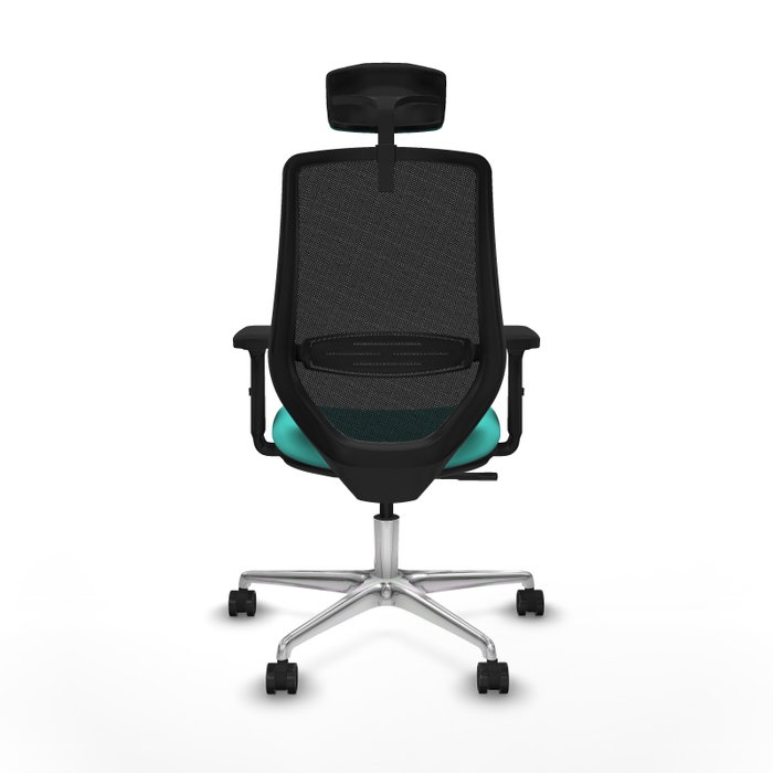 PIQUERAS Y CRESPO Silla de oficina Mardos con mecanismo Sincro, Turquesa y Negro PIQUERAS Y CRESPO Silla de oficina Mardos con mecanismo Sincro, Turquesa y Negro