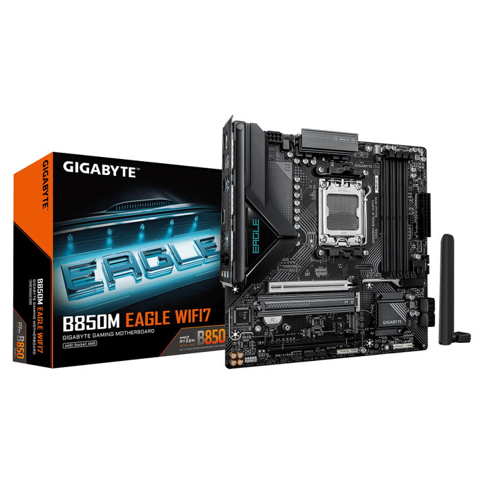Gigabyte B850M EAGLE WIFI7 Micro ATX Gigabyte B850M EAGLE WIFI7 Micro ATX
