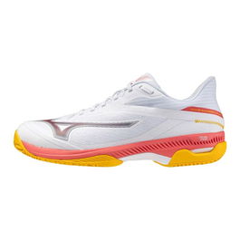 Zapatillas de Padel para Adultos Mizuno Wave Exceed Court Cc Blanco