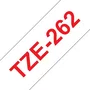 Brother TZe-262 Cinta Laminada 36mm Rojo sobre Blanco