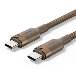 Vention Cable USB-C a USB-C TRIJF 240W 1m Dorado