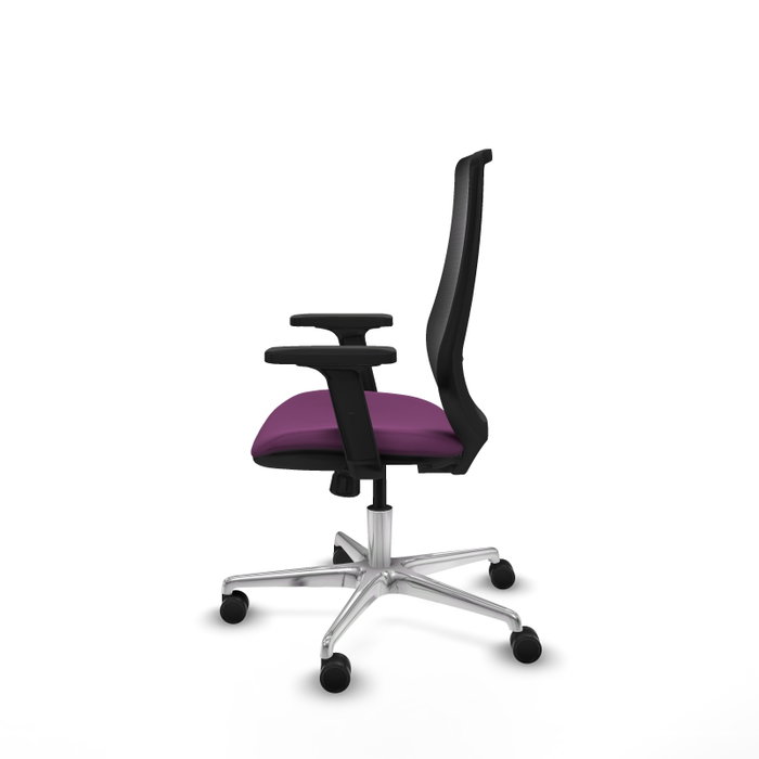 PIQUERAS Y CRESPO Silla de oficina Mardos con mecanismo Sincro, Morado y Negro PIQUERAS Y CRESPO Silla de oficina Mardos con mecanismo Sincro, Morado y Negro