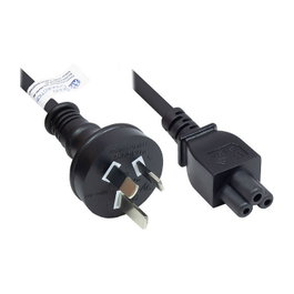 GoodConnections Cable de alimentación Australia a C5, 1,8m, negro