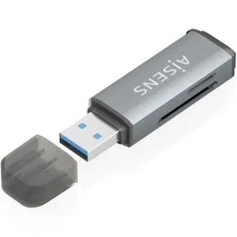 AISENS ASCR-2A09-GR MultiLector Externo USB 3.1 Gris
