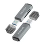AISENS Lector de Tarjetas ASCR-2A09-GR Gris