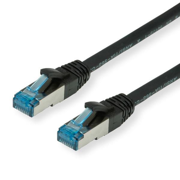 Value Patchkabel Cat.6A S/FTP LSOH Negro 5m Value Patchkabel Cat.6A S/FTP LSOH Negro 5m