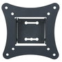 Techly Soporte de pared inclinable para TV 13-30", carga máxima 15 kg, VESA 100x100, negro
