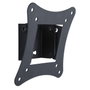 Techly Soporte de pared inclinable para TV 13-30", carga máxima 15 kg, VESA 100x100, negro