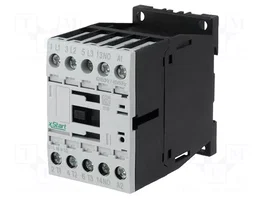 EATON ELECTRIC Contactor DILM9 3-polar 9A 220VDC