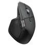 Logitech MX Master 4 for Mac Ratón Inalámbrico Bluetooth Ergonómico para Mano Derecha Laser 8000 DPI, 910-007577, Blanco Plata, con Carga USB-C y Botón Rueda MagSpeed