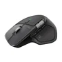 Logitech MX Master 4 for Mac Ratón Inalámbrico Bluetooth Ergonómico para Mano Derecha Laser 8000 DPI, 910-007577, Blanco Plata, con Carga USB-C y Botón Rueda MagSpeed