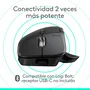 Logitech MX Master 4 for Mac Ratón Inalámbrico Bluetooth Ergonómico para Mano Derecha Laser 8000 DPI, 910-007577, Blanco Plata, con Carga USB-C y Botón Rueda MagSpeed