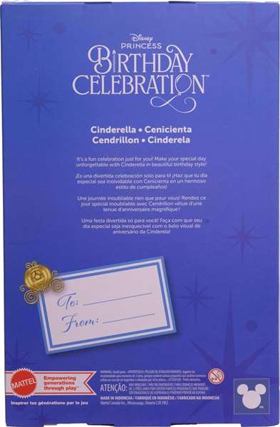 Mattel Muñeca Colección Cenicienta Disney Princess Mattel Muñeca Colección Cenicienta Disney Princess