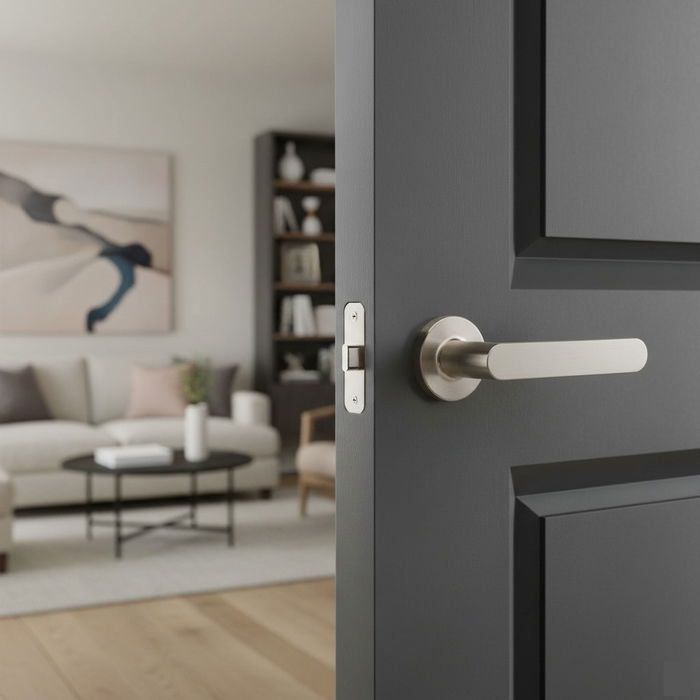 HERRAJES ALK Roseta Zamak Modelo Elixie Ø53 Niquel Cepillado, Negro Mate, Oro Cepillado Acabado Negro Mate HERRAJES ALK Roseta Zamak Modelo Elixie Ø53 Niquel Cepillado, Negro Mate, Oro Cepillado Acabado Negro Mate