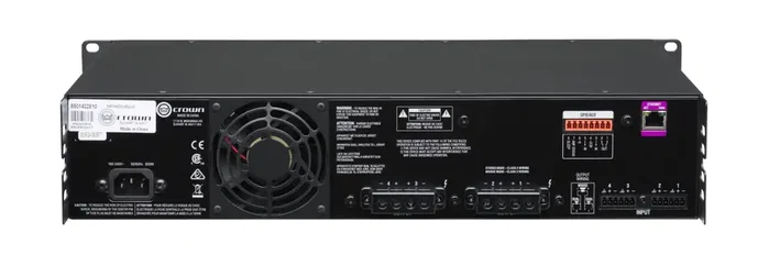 Crown 4|600 Amplificador de 4 Canales 600W Por Canal con Entrada Analógica
