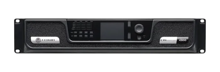 Crown 4|600 Amplificador de 4 Canales 600W Por Canal con Entrada Analógica