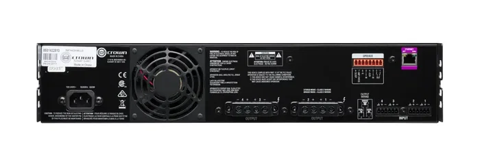 Crown 4|600 Amplificador de 4 Canales 600W Por Canal con Entrada Analógica