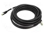 GOOBAY Patch cord Cat 6a S/FTP 7,5m RJ45 negro