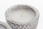 DKD Home Decor Vela de Cera de Parafina y Albasia Decape Surtido de 2