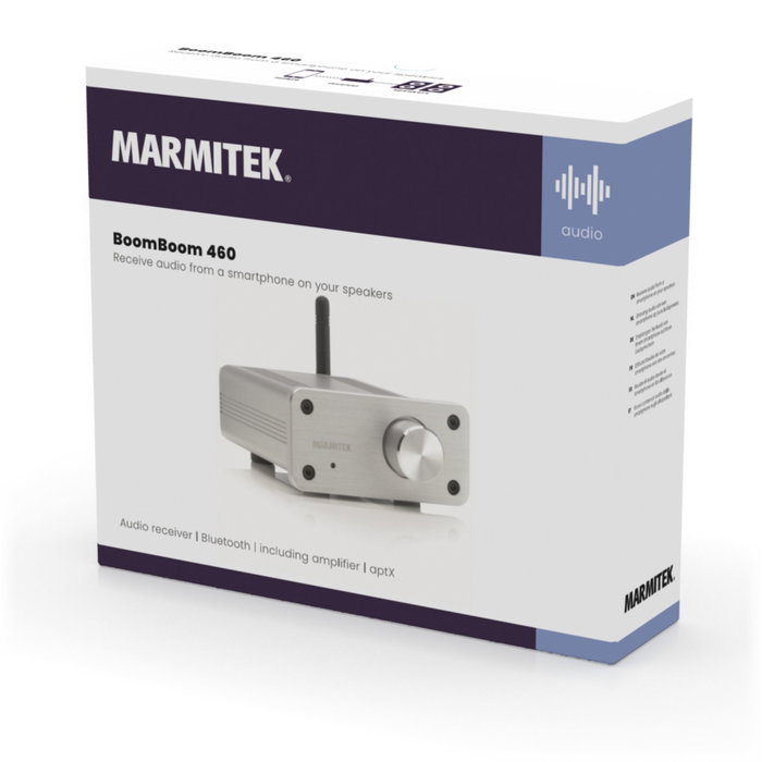 Marmitek BoomBoom 460 Receptor Bluetooth con amplificador digital