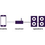 Marmitek BoomBoom 460 Receptor Bluetooth con amplificador digital