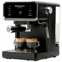 Orbegozo EX 5300 Cafetera de Espresso Automática con Bomba 20 Bares 950W, para Café Molido y Monodosis ESE, Incluye Vaporizador